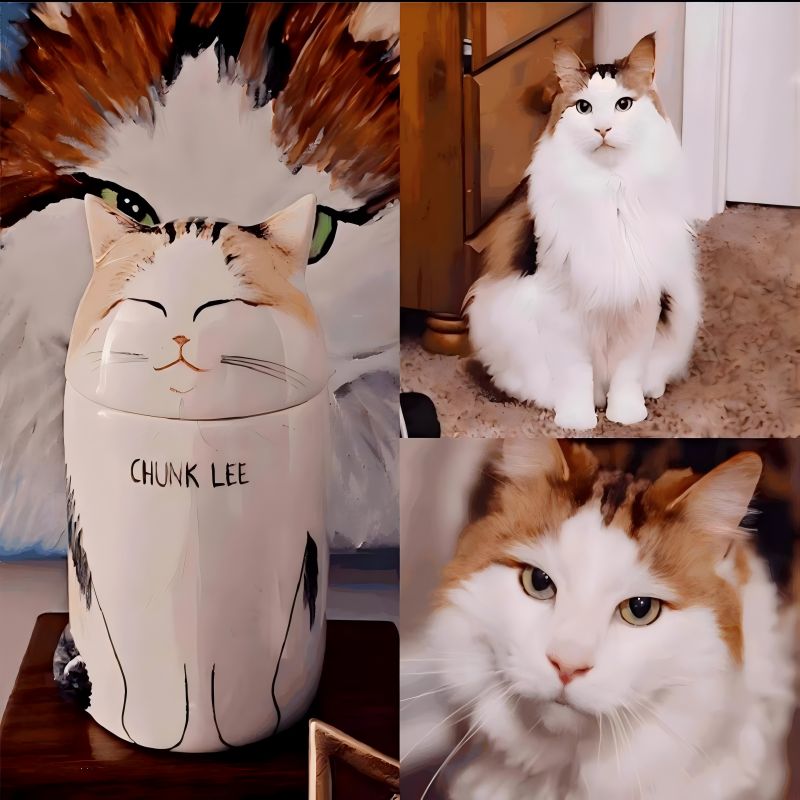 MEOVIQUE Custom Cat Urn