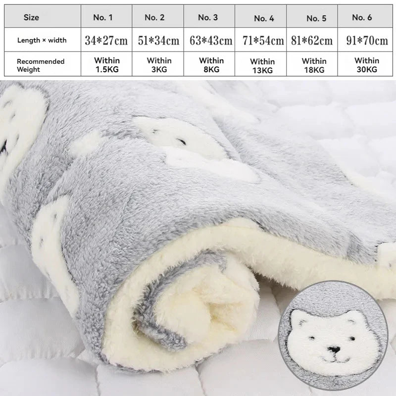 Fluffy Cat Cushion Grey Bearr 