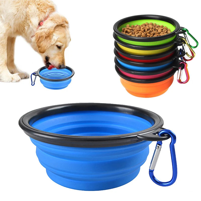 Folding Silicone Feeder Bowl