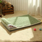 Plaid Fluff Sleeping Pet Bed