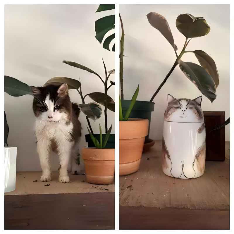 MEOVIQUE Custom Cat Urn