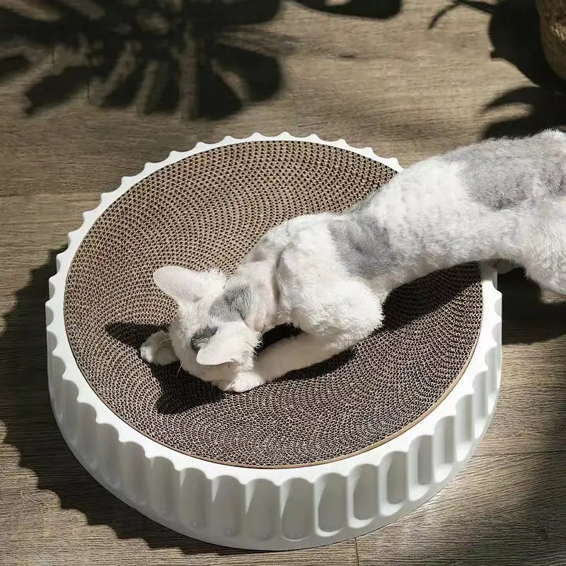 Round Cat Scratcher, Replace Cardboard Nest