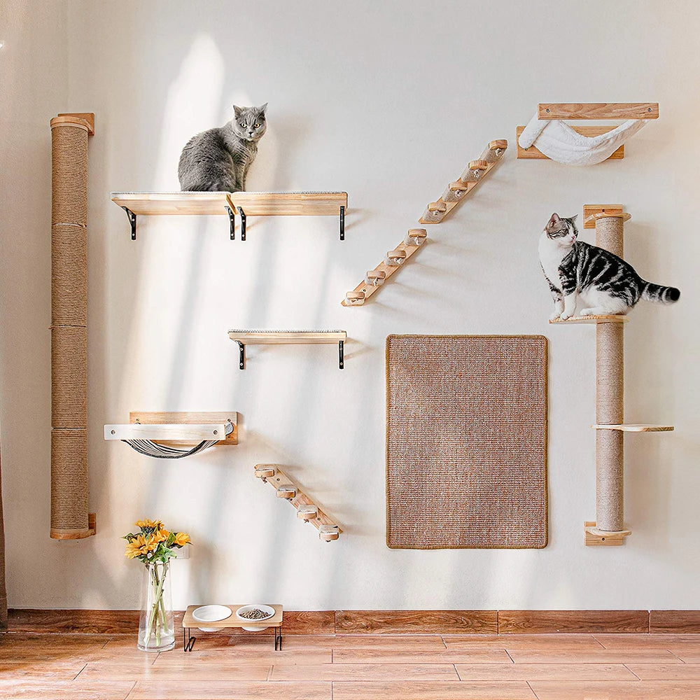 Cat Climbing Shelf Wall Mounted